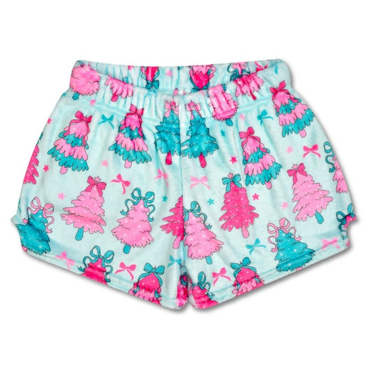 Fancy Tree Plush Shorts