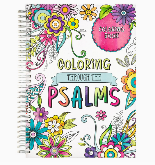 Coloring Through Psalms Book
