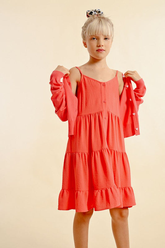 Coral Sundress