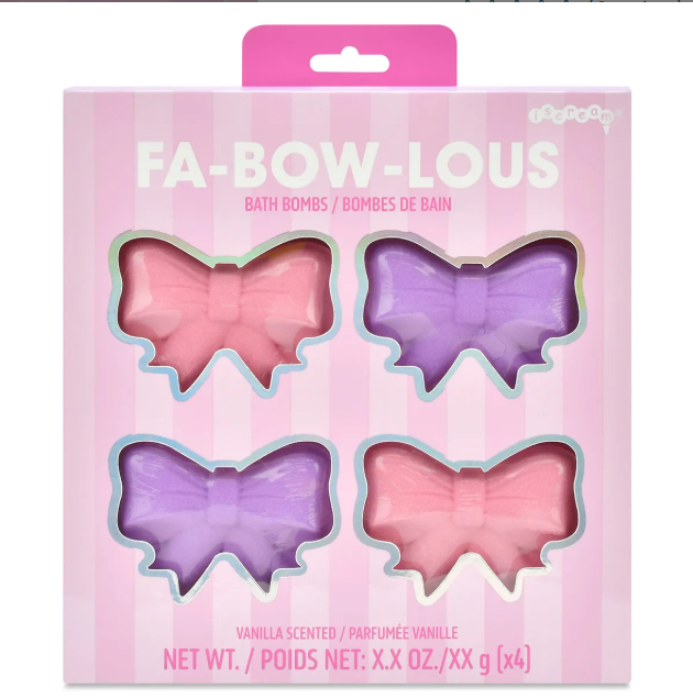 Fa-Bow-Lous Bows Bath Bomb Set