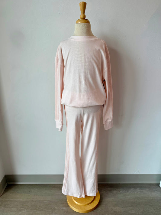 Pink Lace Trim Set