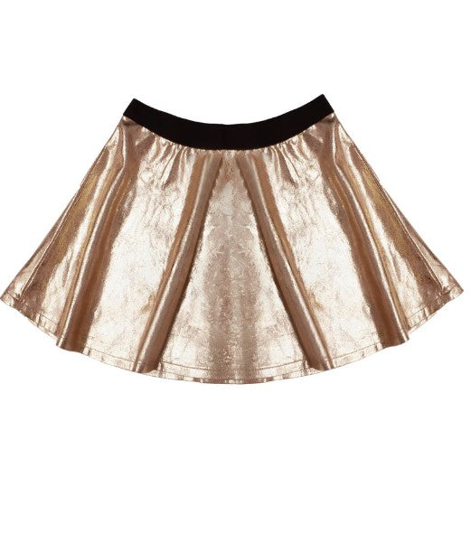 Leather Skater Skirt