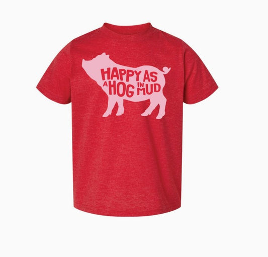 Happy As A Hog In Mud