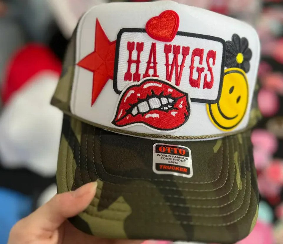 Camo Hawgs Trucker