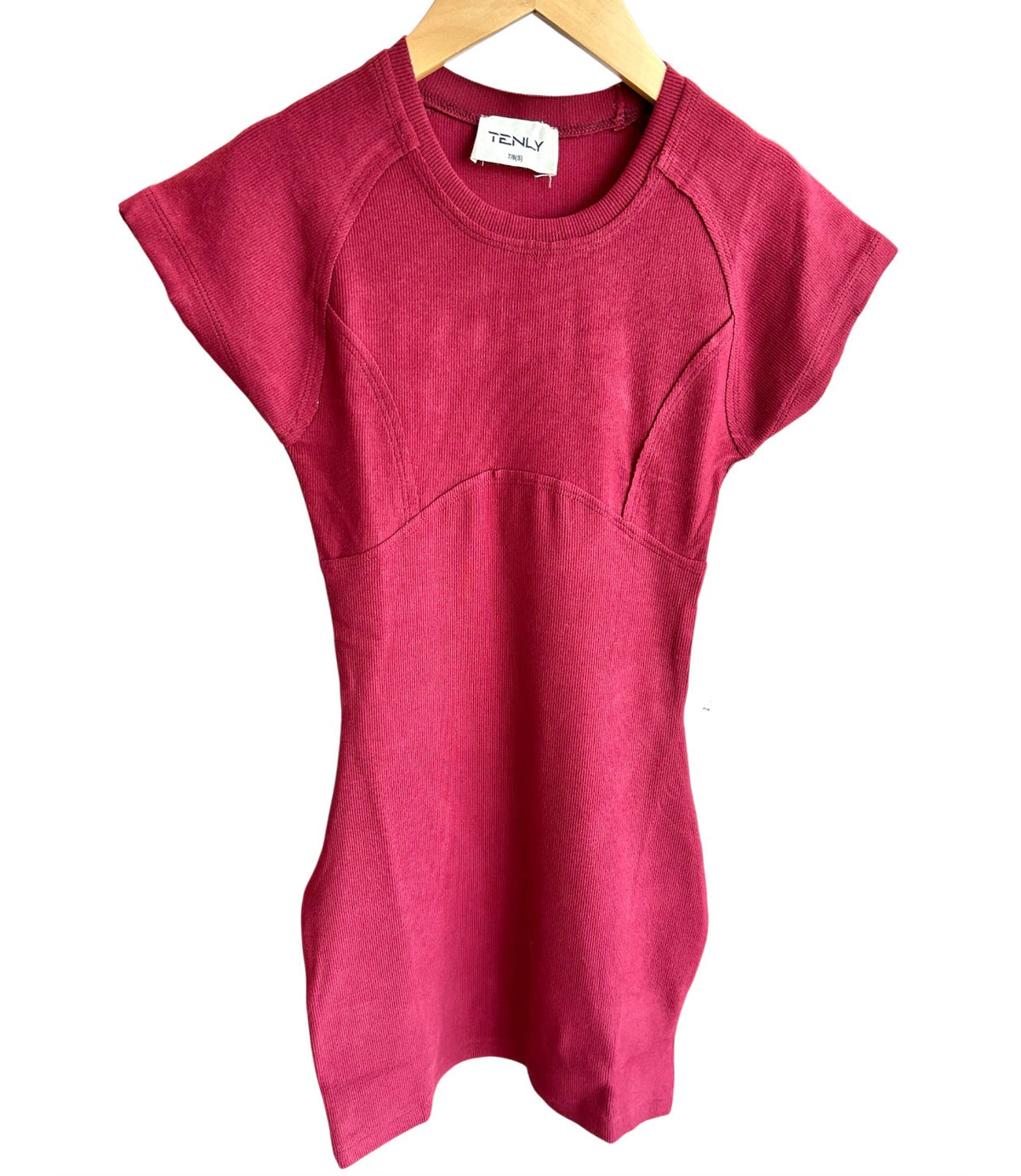 Cherry Rib Tank Dress