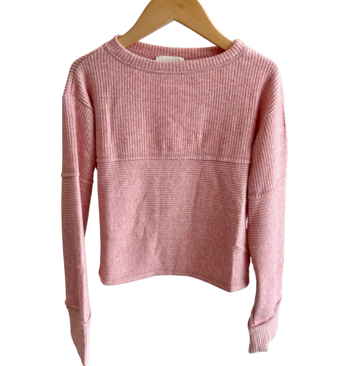 Cranberry Crosscut Pullover