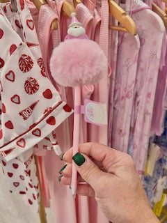 Pink Santa Pen