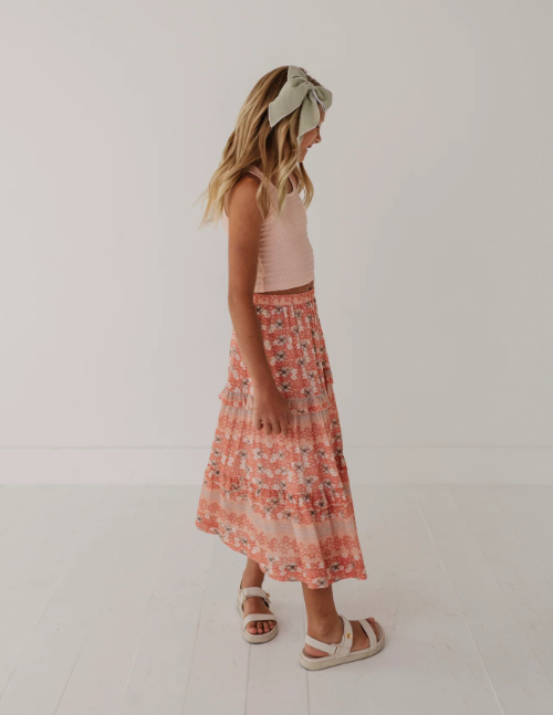 Tiered Maxi Skirt