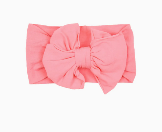 Bubblegum Pink Bow Headband
