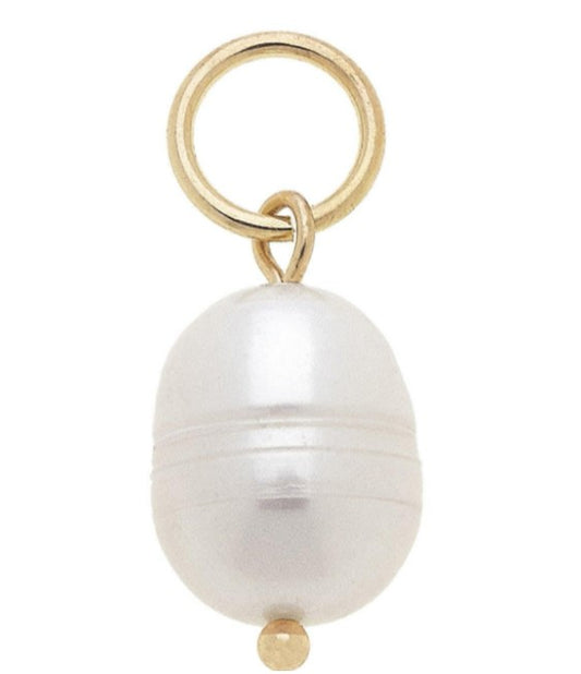 Baroque Pearl Charm