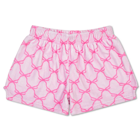 Sweet Trellis Bow Plush Short