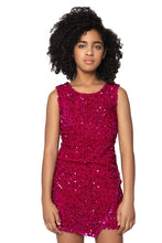Load image into Gallery viewer, Berry Sequin Dress
