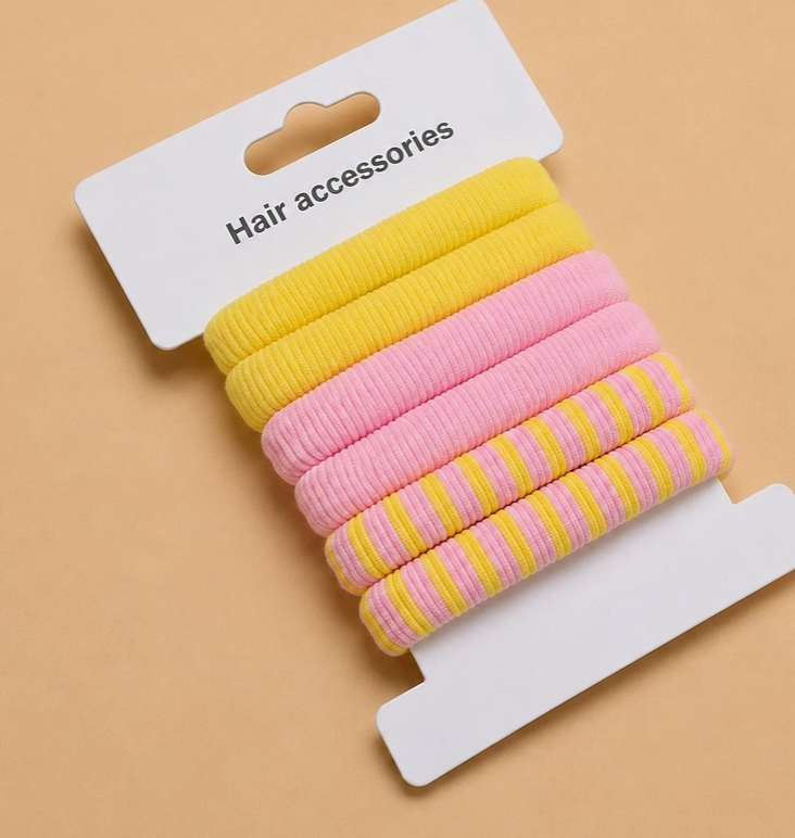 Pink Lemonade Hair Ties