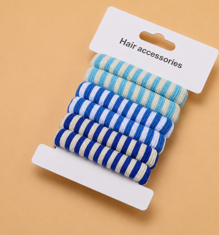 Shades of Blue Hairties