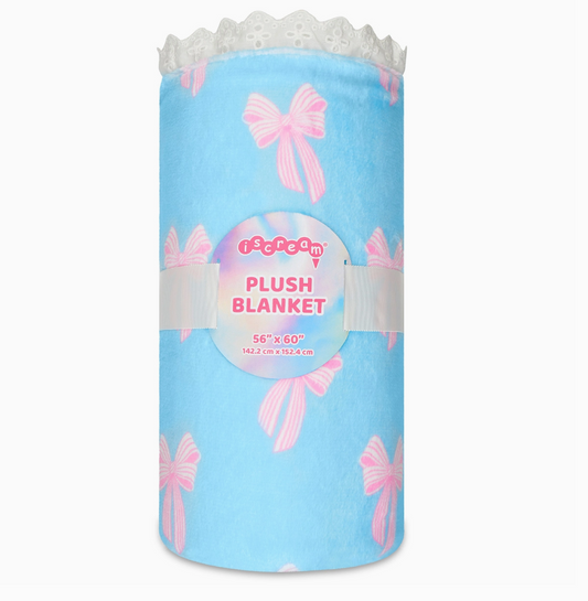 Spring Bows Plush Blanket
