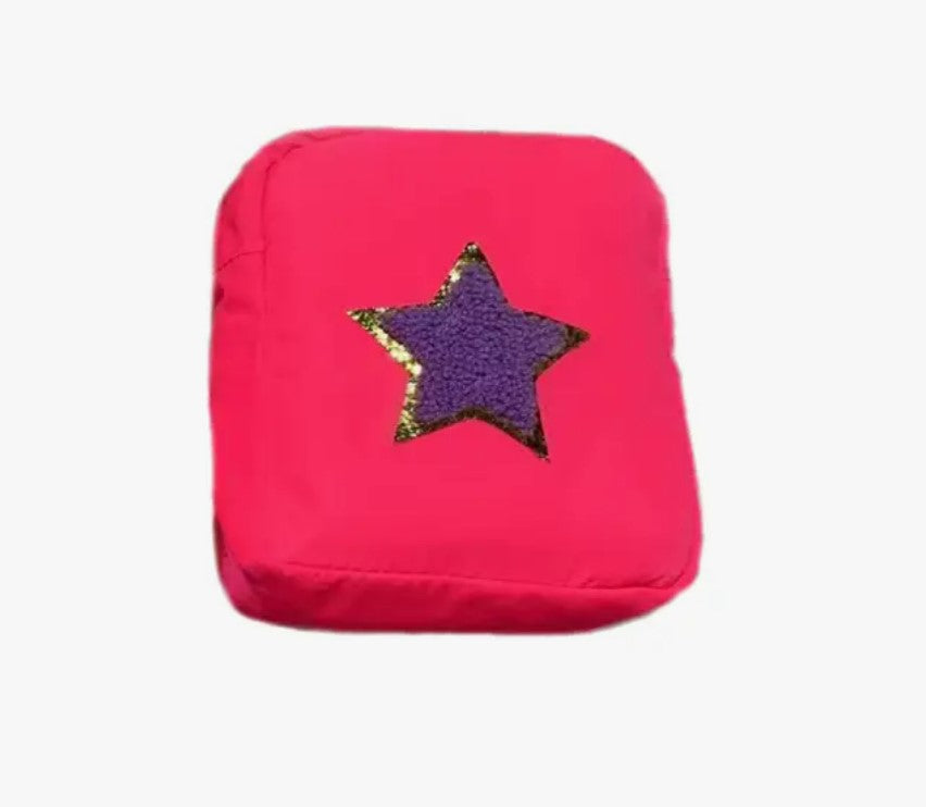 Star Nylon Cosmetic Bag