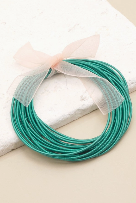 Guitar String Bracelet Set