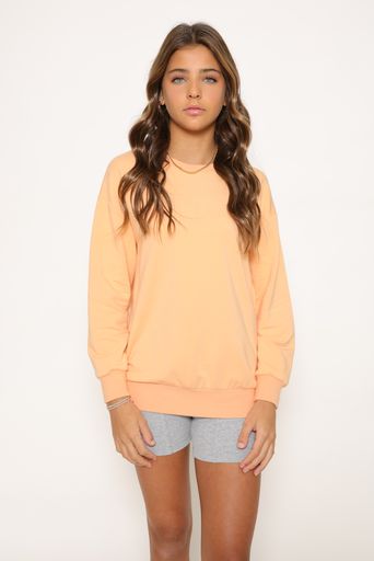 Terrycloth Crewneck Sweatshirt