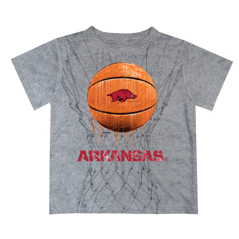 Arkansas Original Dripping Basketball T-Shirt
