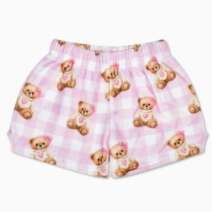 Beary Coquette Plush Shorts