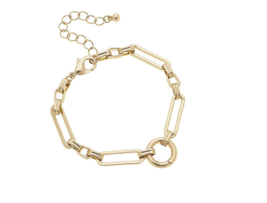 Bella Linked Charm Bracelet