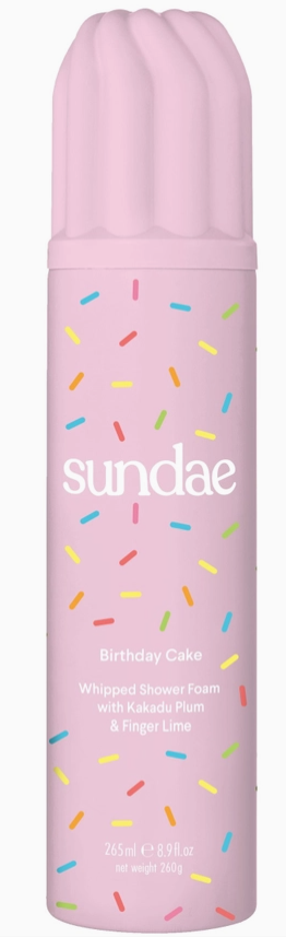 Birthday Cake Shower Foam