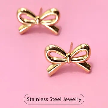 Bow Stud Earrings