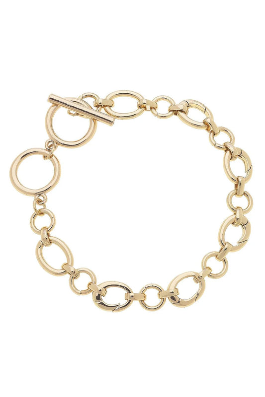 Lilah Multi-Charm Toggle Bracelet Base
