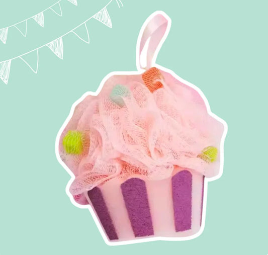 Birthday Cupcake Loofah
