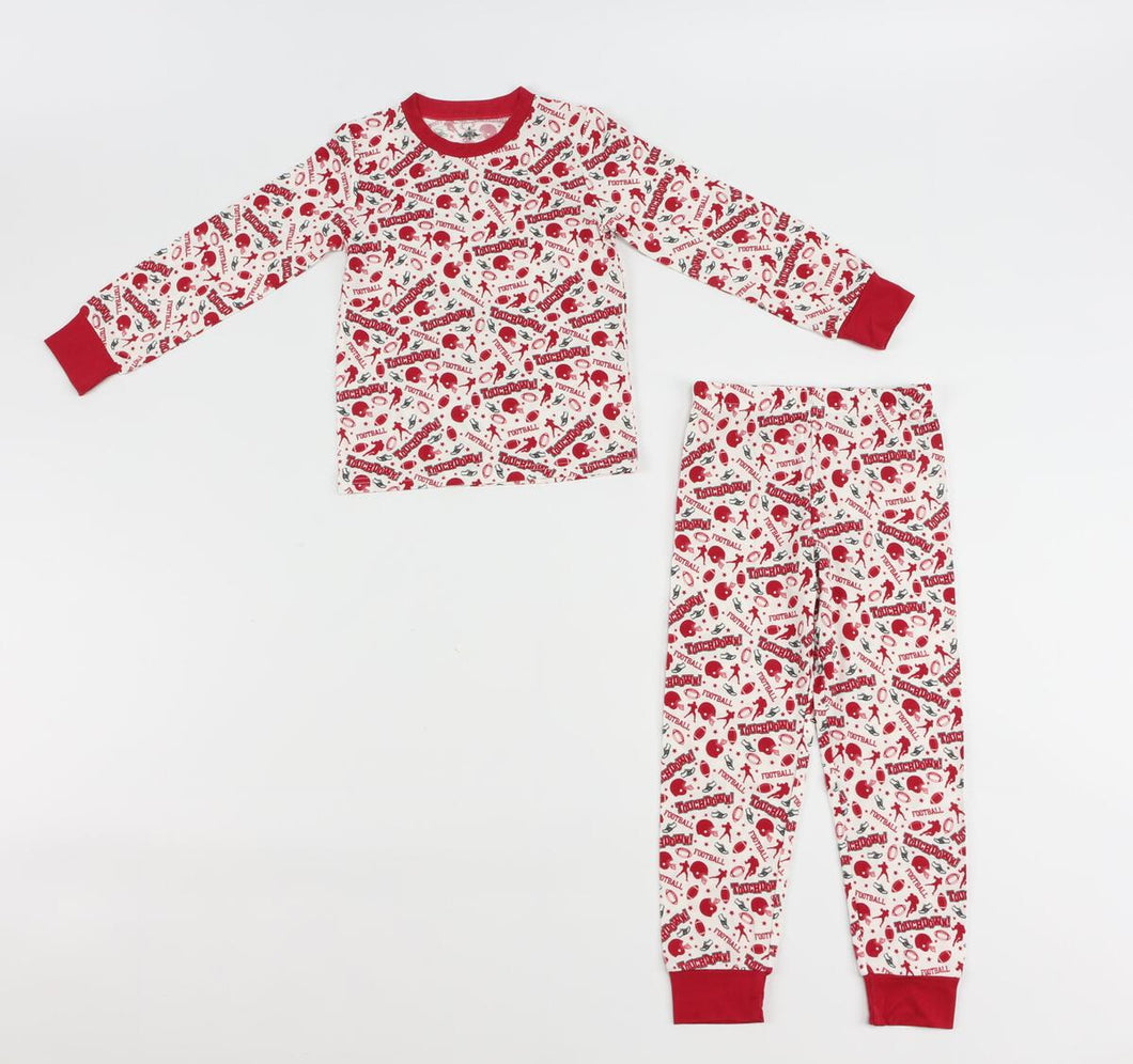 Red Football Pajamas