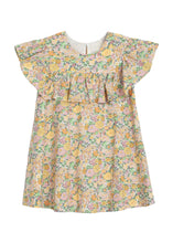 Load image into Gallery viewer, Golden Glow Floral Woven Dress
