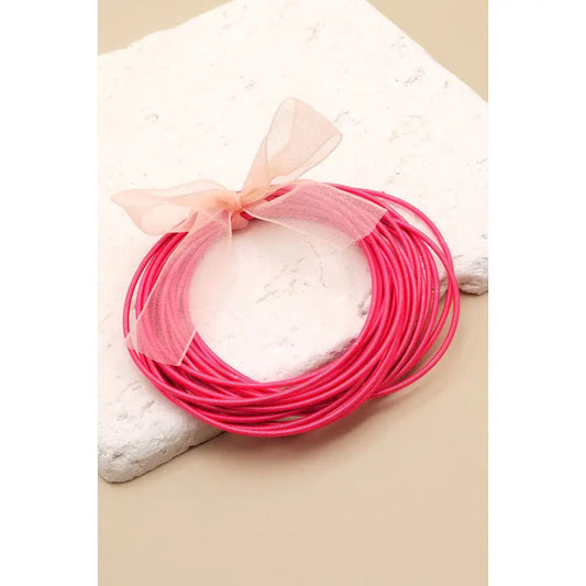 Guitar String Bracelet Set