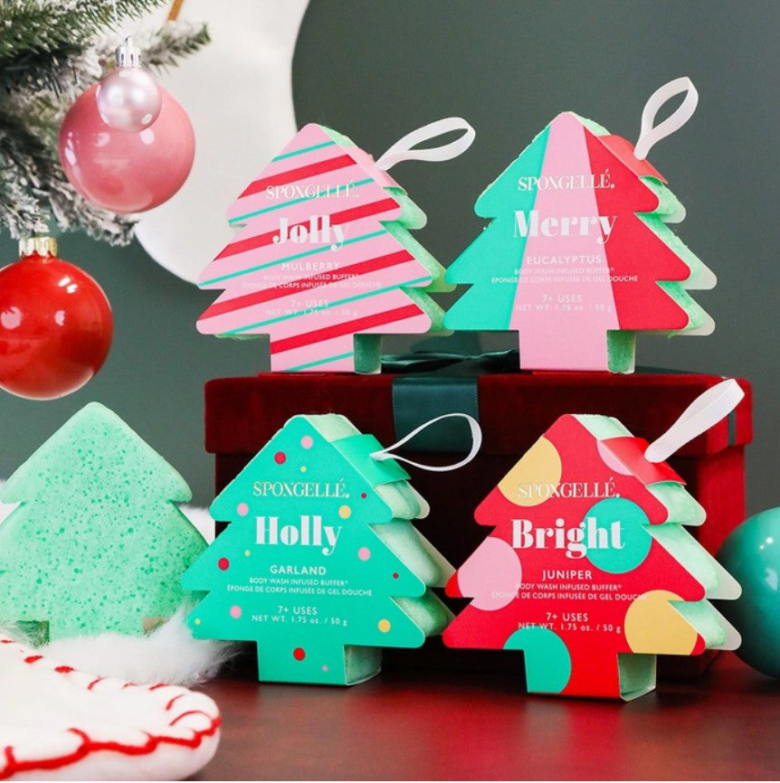 Holiday Tree Butter Spongelle