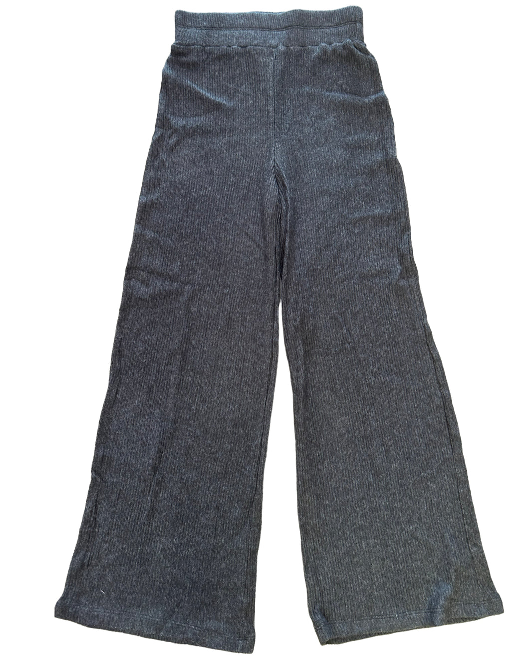 Dark Gray Waffle Knit Pants