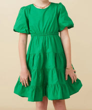 Load image into Gallery viewer, Kelly Green Poplin Dress
