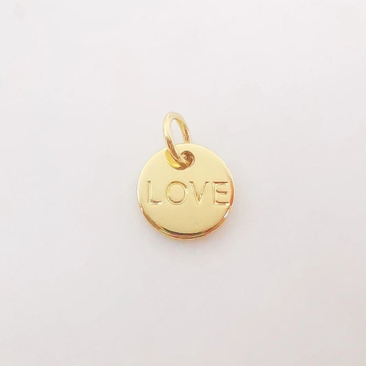 LOVE Mini Disc Charm