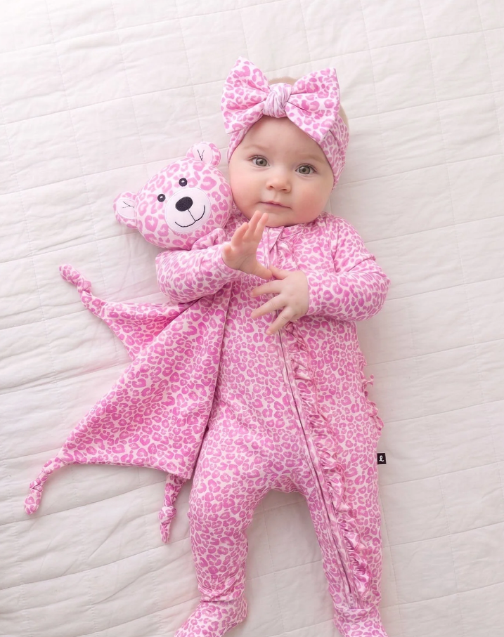 Mia Ruffled Zippered Footie
