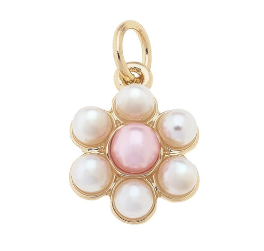 Pearl Flower Charm