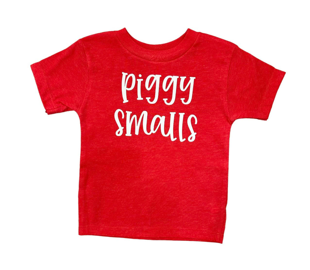 Red Piggy Smalls Tee