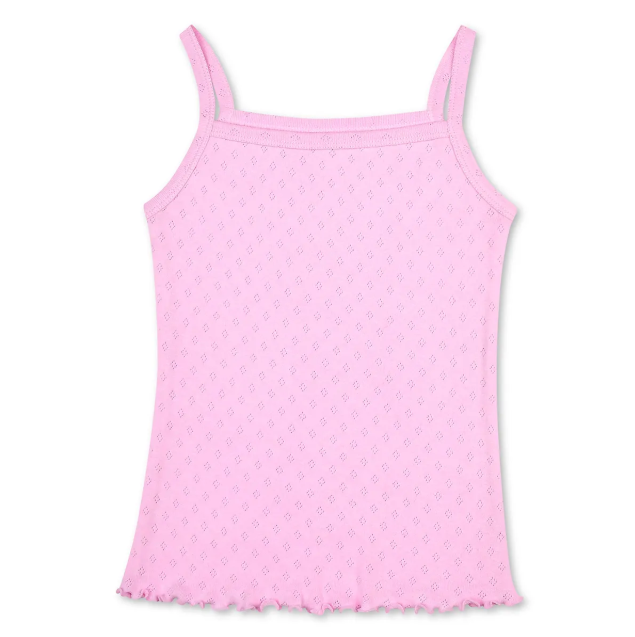 Pink Pointelle Pajama Set