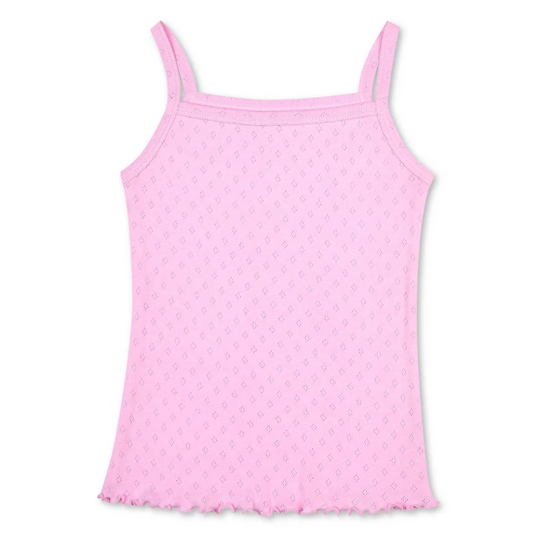Pink Pointelle Pajama Set