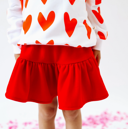 Mini Red Skirt