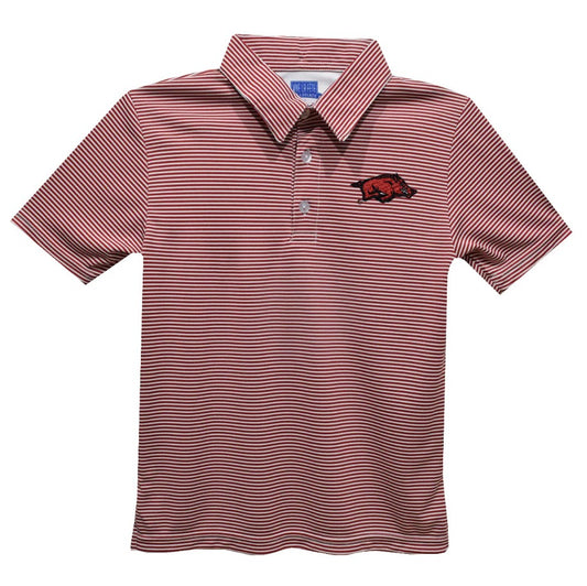 AR Razorback Stripe SS Polo