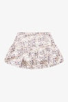 Printed Satin Skirt