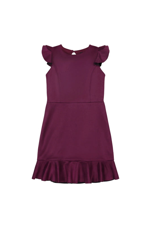 Suede Skater Dress