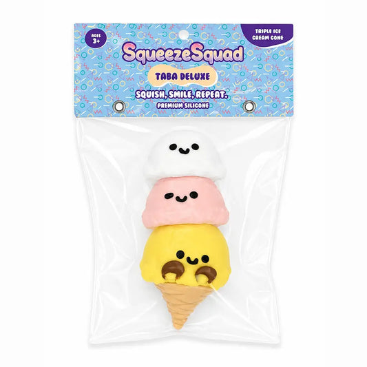 Triple Ice Cream Cone