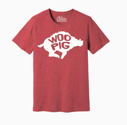 Red Woo Pig Tee