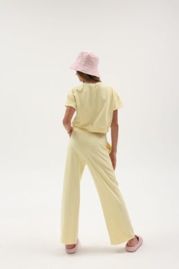 French Terry Yellow Pants