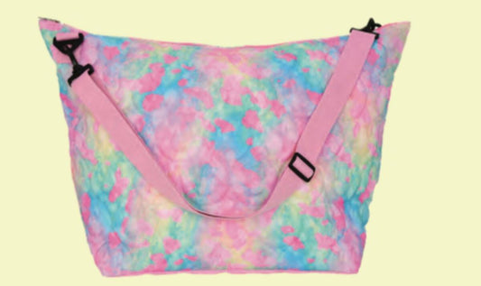 Happy Tie Dye Weekender Bag