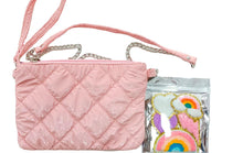 Load image into Gallery viewer, Quilted Puffy Patch Bag
